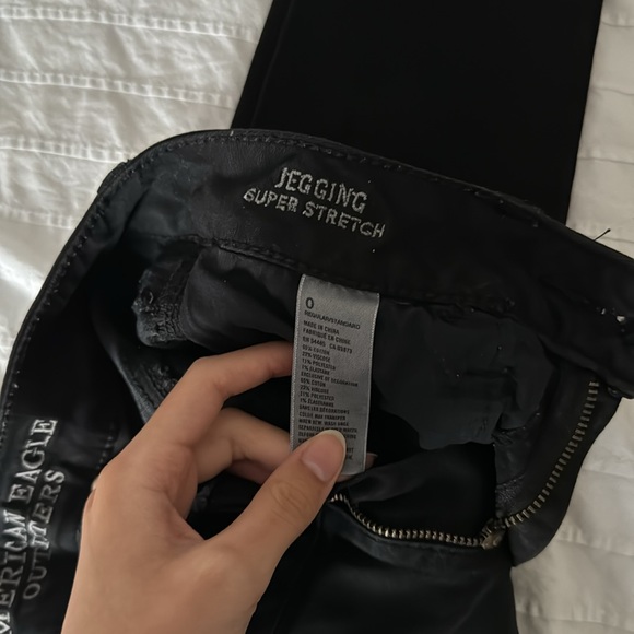 American Eagle Jeggings in Black - Picture 3 of 3